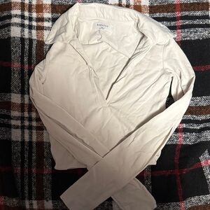 Babaton White Crop Top